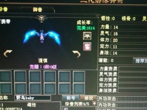 九黎攻略技能加点全解析（九黎技能加点策略、加点规则和技能搭配）