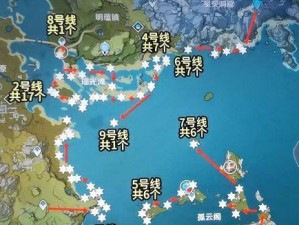 《原神月莲采集分布路线图一览》（打造你的采集神器，助你畅游天空之城）