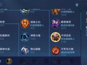 敌方视角蒙恬出装顺序攻略（摧毁对手的必备装备选择与顺序）