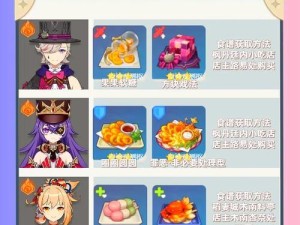 原神黄金料理攻略（品味原神世界的美食盛宴，成为料理大师！）